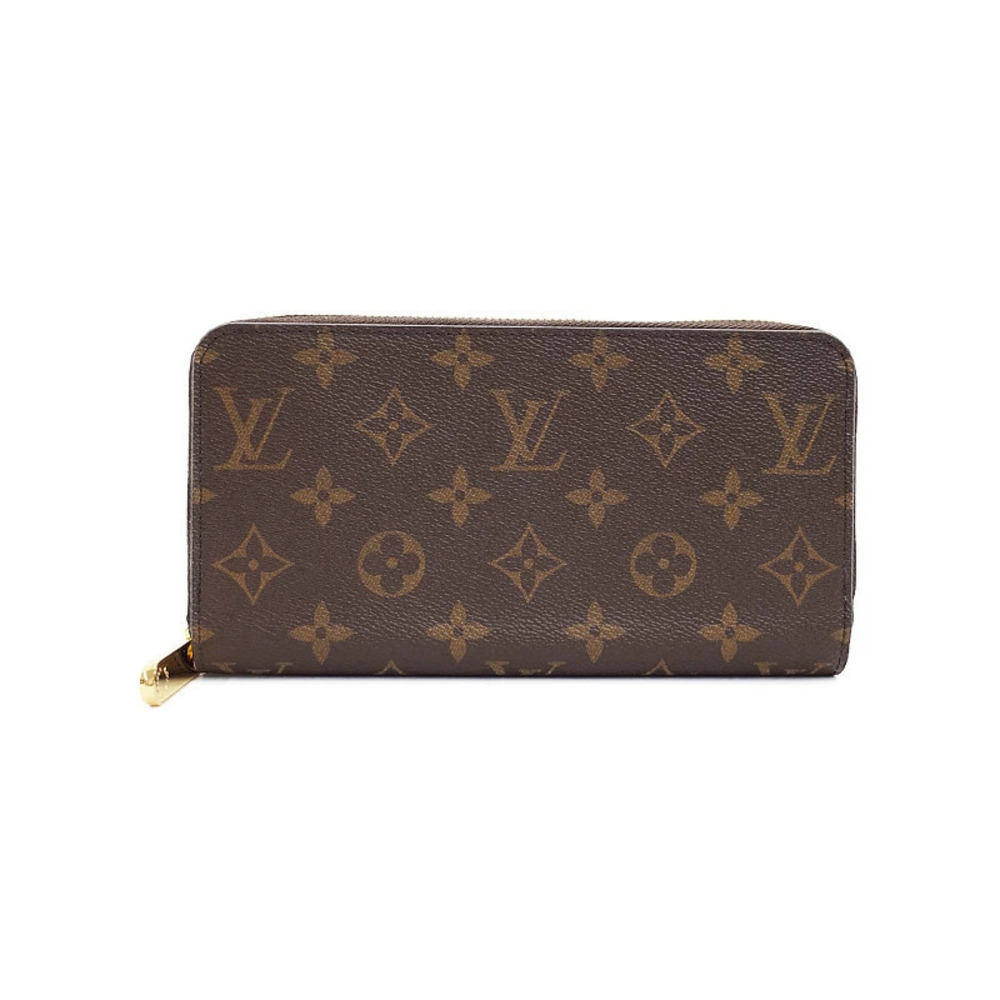 Louis Vuitton Monogram Zippy Wallet Round Zipper Long